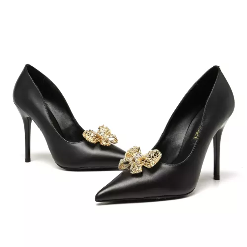 Cheap Versace High-Heeled Shoes For Women #1363345, $$80.00 USD On Versace High-Heeled Shoes