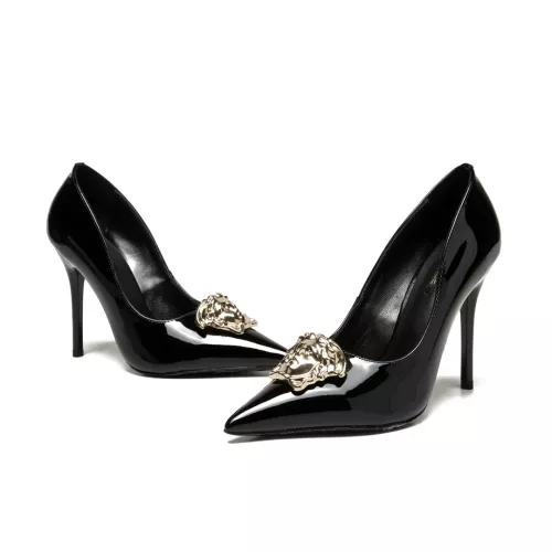 Cheap Versace High-Heeled Shoes For Women #1363347, $$80.00 USD On Versace High-Heeled Shoes
