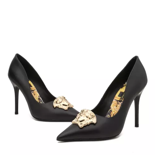 Cheap Versace High-Heeled Shoes For Women #1363348, $$80.00 USD On Versace High-Heeled Shoes