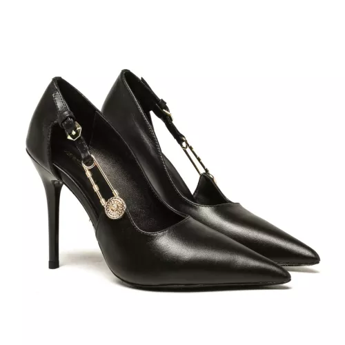 Cheap Versace High-Heeled Shoes For Women #1363350, $$80.00 USD On Versace High-Heeled Shoes