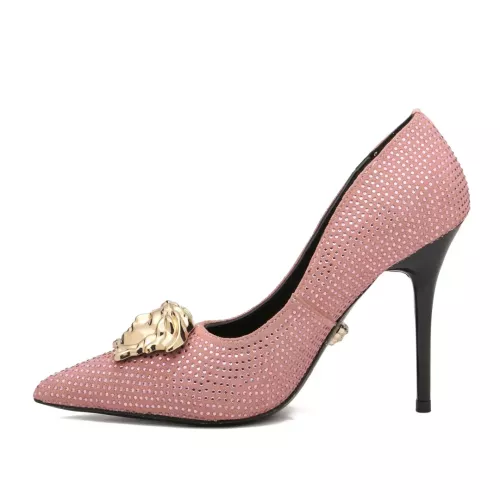 Replica Versace High-Heeled Shoes For Women #1363351 $82.00 USD for Wholesale
