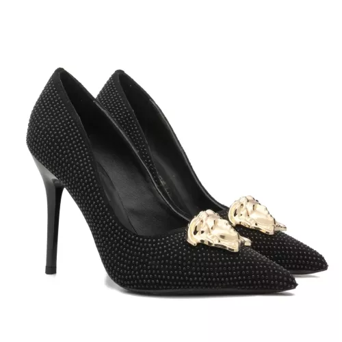 Cheap Versace High-Heeled Shoes For Women #1363355, $$82.00 USD On Versace High-Heeled Shoes