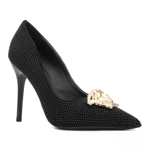 Replica Versace High-Heeled Shoes For Women #1363355 $82.00 USD for Wholesale