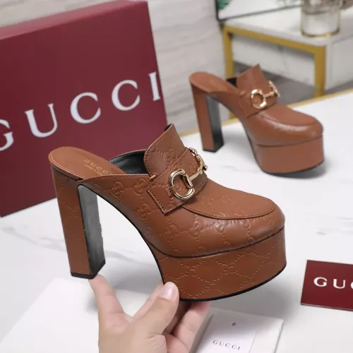 Replica Gucci Slippers For Women #1363389 $128.00 USD for Wholesale