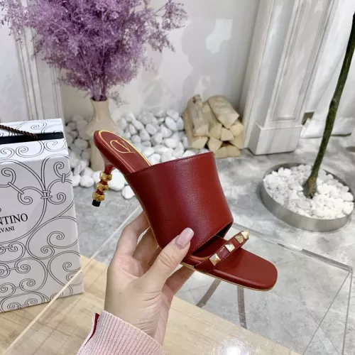 Replica Valentino Slippers For Women #1363419 $92.00 USD for Wholesale