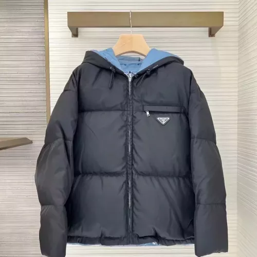 Replica Prada Down Feather Coat Long Sleeved For Women #1363626 $170.00 USD for Wholesale