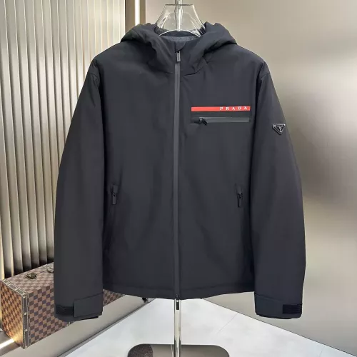 Cheap Prada Down Feather Coat Long Sleeved For Men #1363663, $$225.00 USD On Prada Down Feather Coat