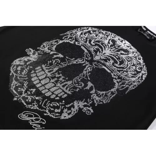Replica Philipp Plein PP T-Shirts Short Sleeved For Men #1363721 $27.00 USD for Wholesale