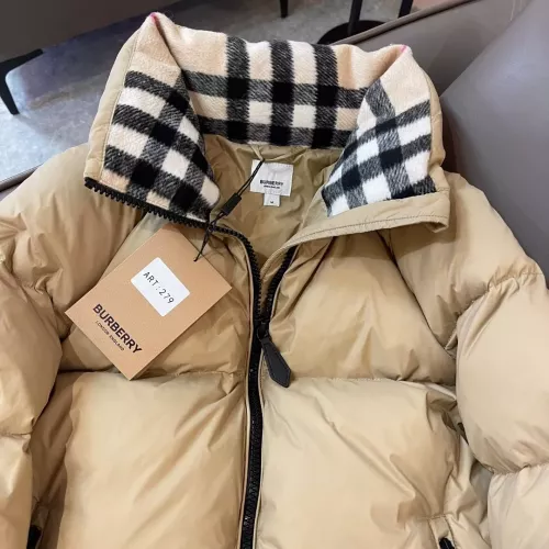 Replica Burberry Down Feather Coat Long Sleeved For Unisex #1363758 $225.00 USD for Wholesale