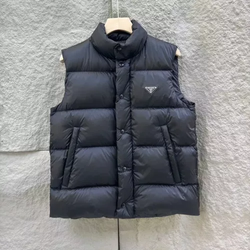 Cheap Prada Down Feather Coat Sleeveless For Men #1363760, $$115.00 USD On Prada Down Feather Coat