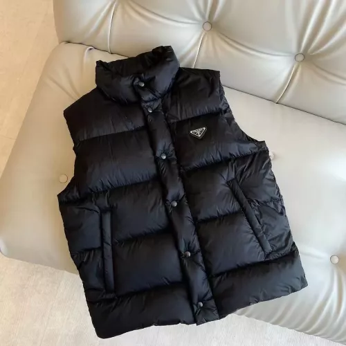 Replica Prada Down Feather Coat Sleeveless For Men #1363760 $115.00 USD for Wholesale