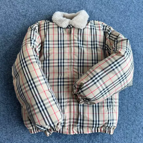 Replica Burberry Down Feather Coat Long Sleeved For Unisex #1363766 $160.00 USD for Wholesale