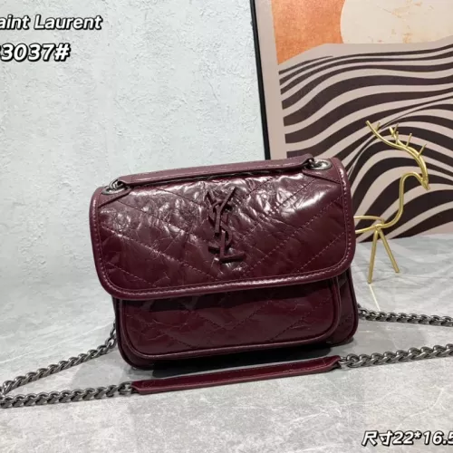 Cheap Yves Saint Laurent YSL AAA Quality Messenger Bags For Women #1363975, $$98.00 USD On Yves Saint Laurent YSL AAA Quality Messenger Bags