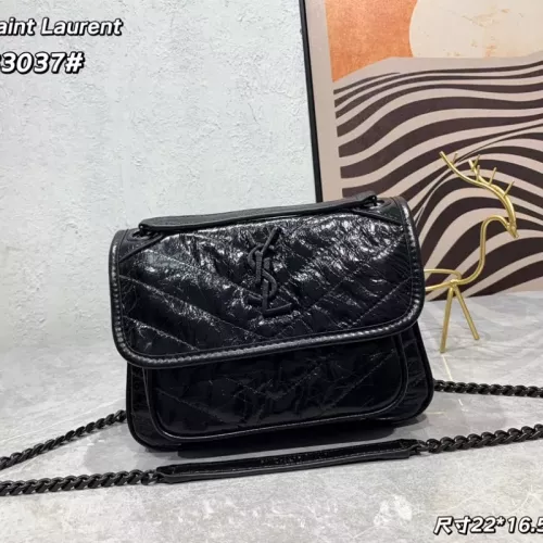Cheap Yves Saint Laurent YSL AAA Quality Messenger Bags For Women #1363979, $$98.00 USD On Yves Saint Laurent YSL AAA Quality Messenger Bags
