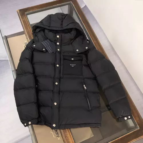 Cheap Prada Down Feather Coat Long Sleeved For Men #1363998, $$230.00 USD On Prada Down Feather Coat