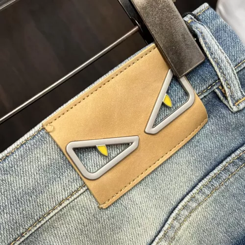 Replica Fendi Jeans For Men #1364090 $88.00 USD for Wholesale