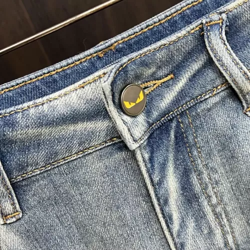 Replica Fendi Jeans For Men #1364090 $88.00 USD for Wholesale