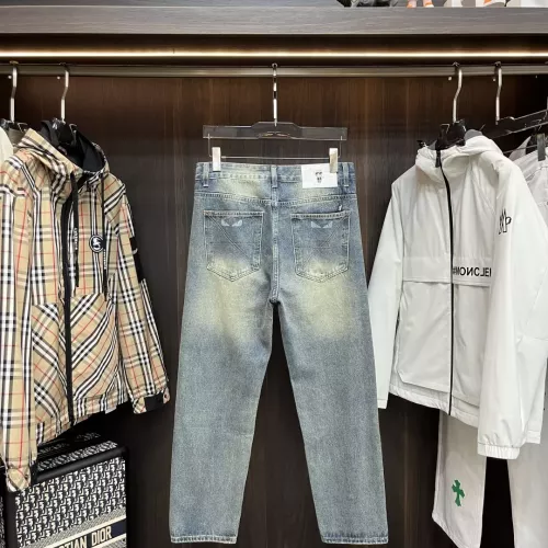 Replica Fendi Jeans For Men #1364098 $96.00 USD for Wholesale
