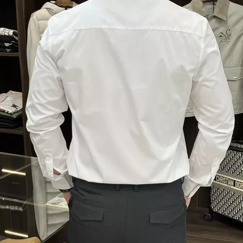 Replica Christian Dior Shirts Long Sleeved For Men #1364105 $88.00 USD for Wholesale