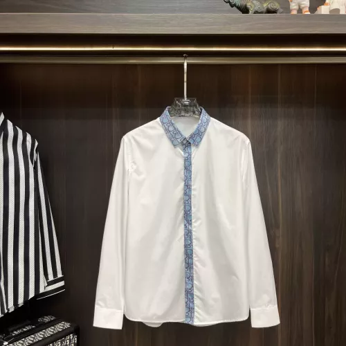 Replica Christian Dior Shirts Long Sleeved For Men #1364105 $88.00 USD for Wholesale