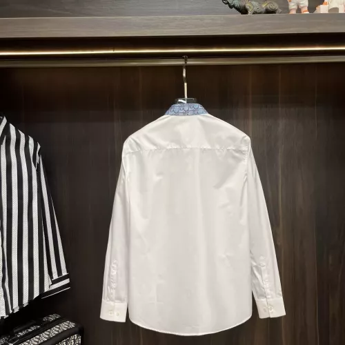 Replica Christian Dior Shirts Long Sleeved For Men #1364105 $88.00 USD for Wholesale