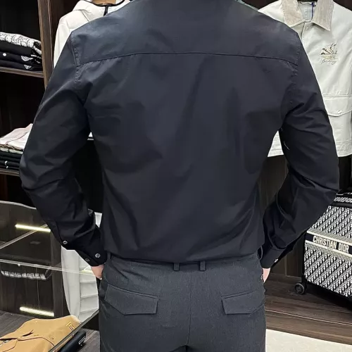 Replica Christian Dior Shirts Long Sleeved For Men #1364106 $88.00 USD for Wholesale
