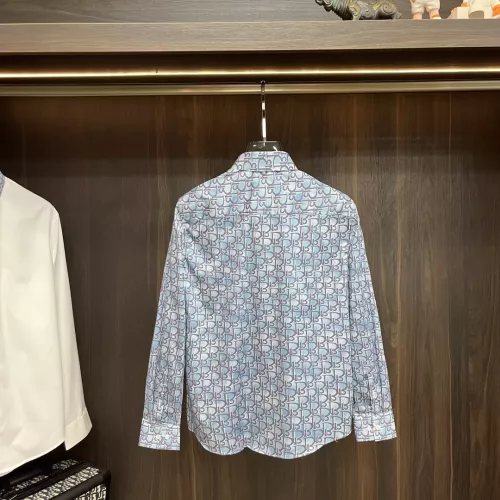 Replica Christian Dior Shirts Long Sleeved For Men #1364107 $88.00 USD for Wholesale