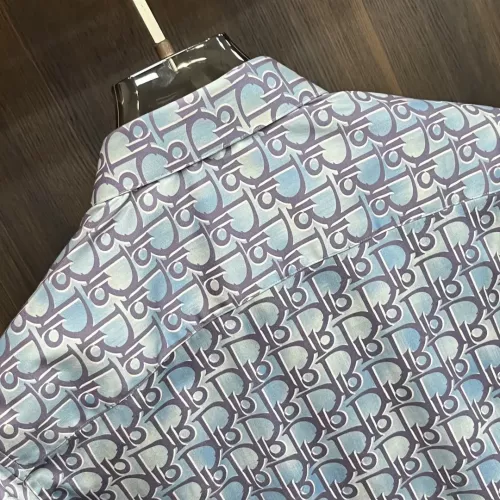 Replica Christian Dior Shirts Long Sleeved For Men #1364107 $88.00 USD for Wholesale