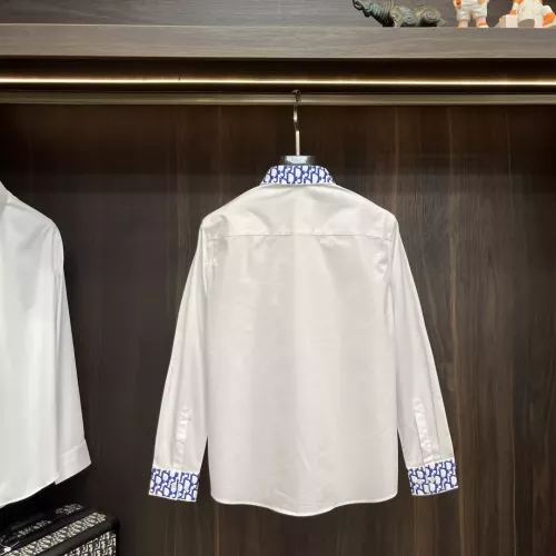 Replica Christian Dior Shirts Long Sleeved For Men #1364108 $92.00 USD for Wholesale