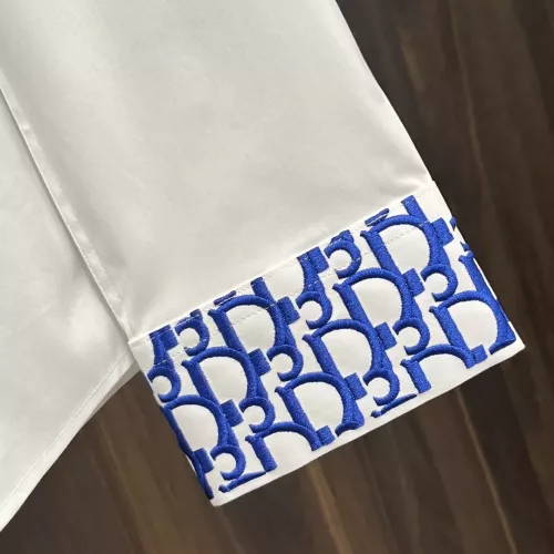 Replica Christian Dior Shirts Long Sleeved For Men #1364108 $92.00 USD for Wholesale