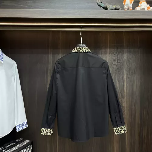 Replica Christian Dior Shirts Long Sleeved For Men #1364109 $92.00 USD for Wholesale