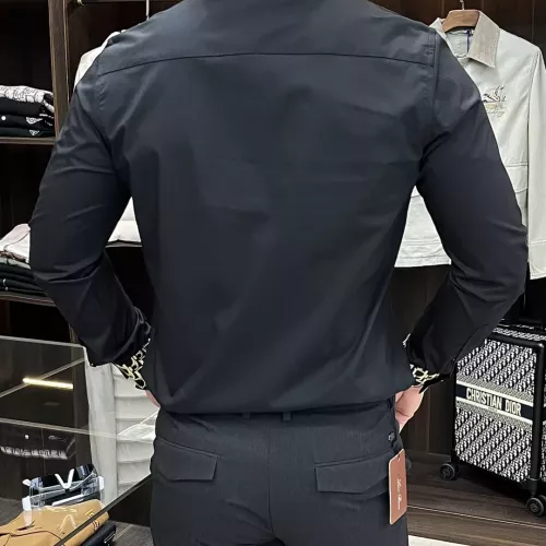 Replica Christian Dior Shirts Long Sleeved For Men #1364109 $92.00 USD for Wholesale
