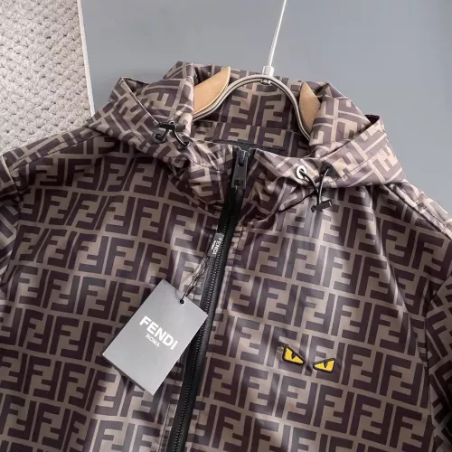 Replica Fendi Jackets Long Sleeved For Men #1364166 $80.00 USD for Wholesale