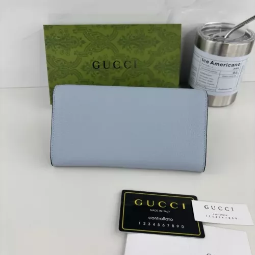 Replica Gucci Wallets #1364170 $45.00 USD for Wholesale