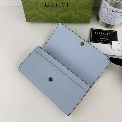 Replica Gucci Wallets #1364170 $45.00 USD for Wholesale