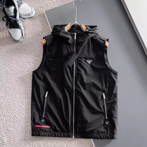 Cheap Prada Jackets Sleeveless For Men #1364189, $$68.00 USD On Prada Jackets