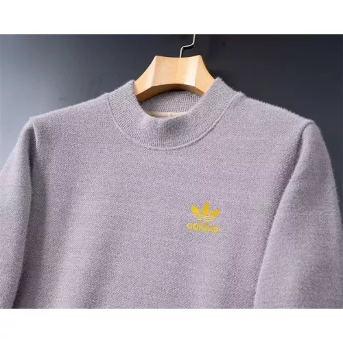 Replica Adidas Sweaters Long Sleeved For Men #1364235 $52.00 USD for Wholesale