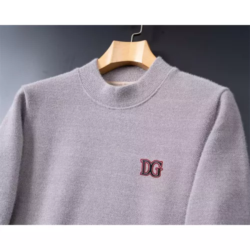 Replica Dolce & Gabbana D&G Sweaters Long Sleeved For Men #1364238 $52.00 USD for Wholesale