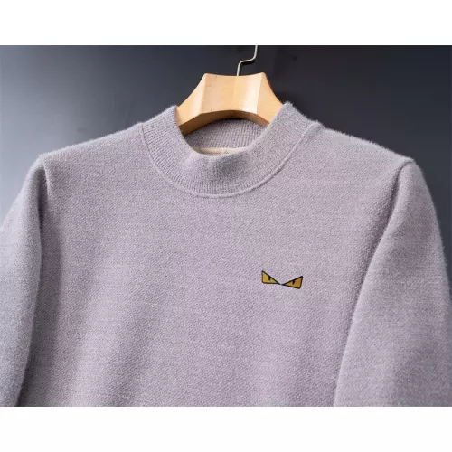 Replica Fendi Sweaters Long Sleeved For Men #1364264 $52.00 USD for Wholesale