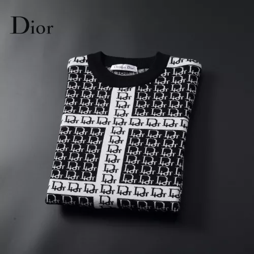 Replica Christian Dior Sweaters Long Sleeved For Men #1364294 $52.00 USD for Wholesale