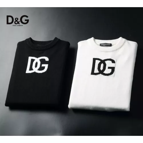 Replica Dolce & Gabbana D&G Sweaters Long Sleeved For Men #1364296 $52.00 USD for Wholesale