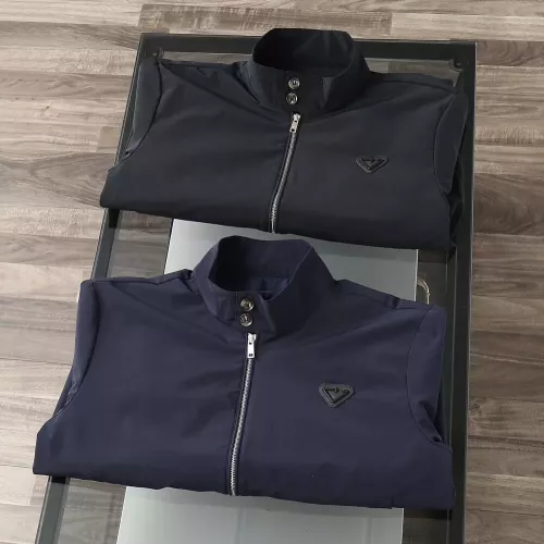 Replica Prada Jackets Long Sleeved For Men #1364321 $92.00 USD for Wholesale