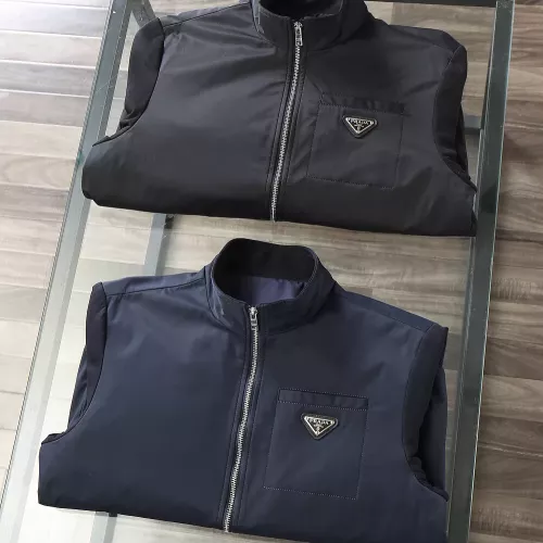 Replica Prada Jackets Long Sleeved For Men #1364327 $92.00 USD for Wholesale