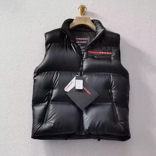 Cheap Prada Down Feather Coat Sleeveless For Men #1364337, $$125.00 USD On Prada Down Feather Coat