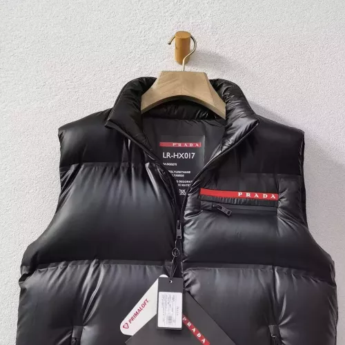 Replica Prada Down Feather Coat Sleeveless For Men #1364337 $125.00 USD for Wholesale