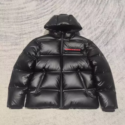 Cheap Prada Down Feather Coat Long Sleeved For Men #1364352, $$155.00 USD On Prada Down Feather Coat