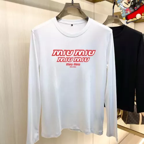 Cheap MIU MIU T-Shirts Long Sleeved For Unisex #1364512, $$34.00 USD On MIU MIU T-Shirts