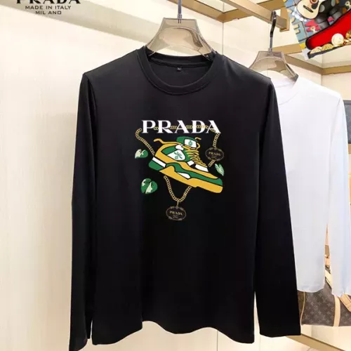 Cheap Prada T-Shirts Long Sleeved For Unisex #1364527, $$34.00 USD On Prada T-Shirts