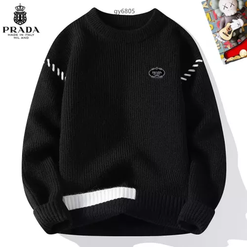 Cheap Prada Sweaters Long Sleeved For Men #1364556, $$48.00 USD On Prada Sweaters