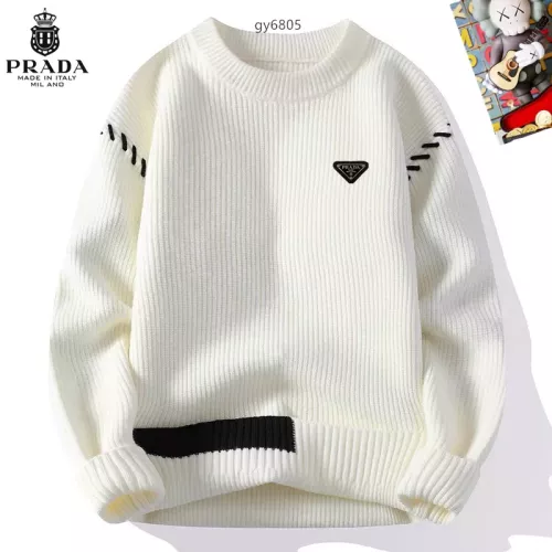 Cheap Prada Sweaters Long Sleeved For Men #1364557, $$48.00 USD On Prada Sweaters